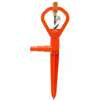 Дождеватель импульсный металлический MEDALYAN 360° на пике 1/2–5/8–3/4″
