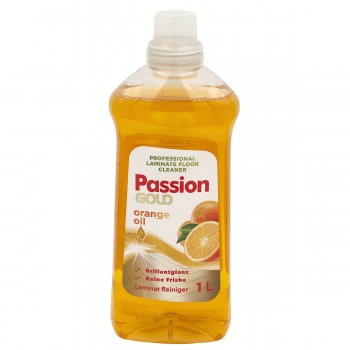 Средство чистки ламината Passion Gold 1 л, c ароматом апельсина