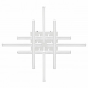 Люстра светодиодная потолочная LED YH1323/8, 52 Вт, белая, геометрическая