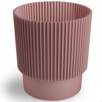 Ghiveci pentru flori Don-Plast Elsa DEL13, 2,05 L, d.130x163 mm, din plastic, roz