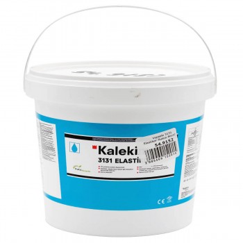 Pastă hidroizolantă acrilică pentru acoperișuri și fațade Kalekim 3131 Elastikor, alb, 3 kg