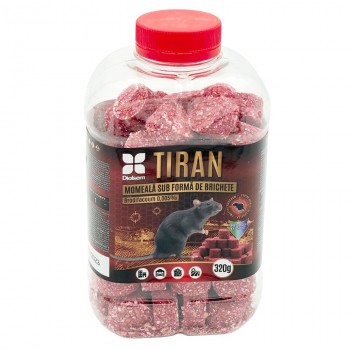 Produs pentru combaterea rozătoarelor Diolsem TIRAN 320 g