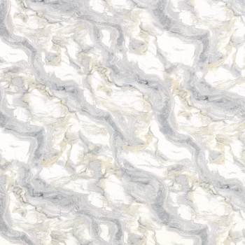 Tapet vinil pe bază de hârtie VILIA Romantica Fon 2035-81 alb gri 0,53 x 10 m