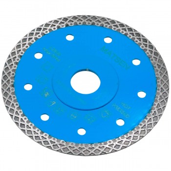 Disc diamantat continuu MATSEN 125x10x22,23 mm pentru polizor unghiular, max. 12800 rot/min