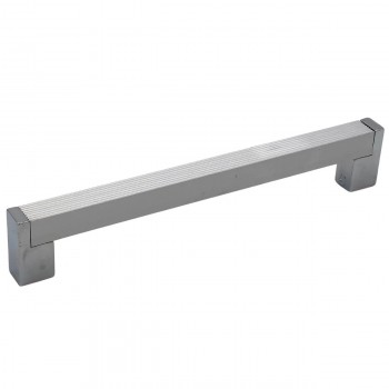 Mâner pentru mobilă din metal crom mat Metax KR-128-02