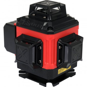 Nivelă laser 4D YATO YT-30415, fascicul verde, 16 linii 360°, 25 m, trepied 1,2 m, 2 acumulatori