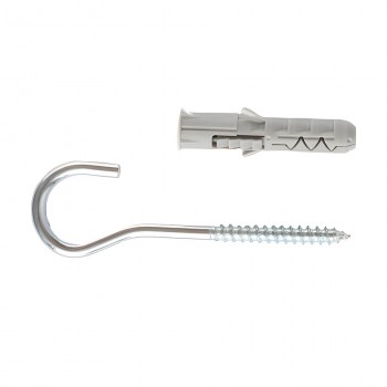 djubel-s-shurupom-s-polukruglym-krjuchkom-wkret-met-6kh55-mm-ocinkovannyjj-art-053051