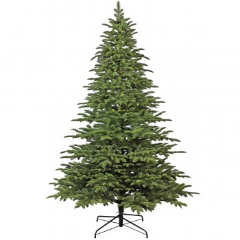 Искусственная ёлка Brad Acasă Euforia QC364 230 см, 3D ветви PE, диаметр 150 см, металлическая подставка, зелёная