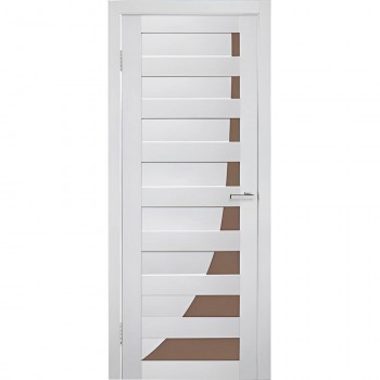 Ușă de interior Doors Paris cu sticlă, 700x2000x40 mm frasin sidefat