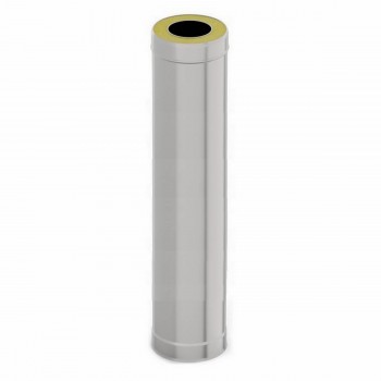 Coș de fum FERRUM sandwich d150x210 mm 500 mm 0,5 mm cu izolație