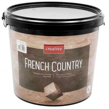 Vopsea decorativă structurală perlată Modem French Country 1 kg