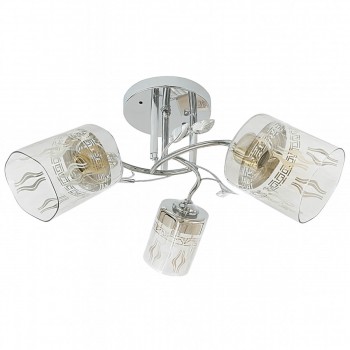 Lustră pentru tavan 7370G/3 CR, E27, 220-230 V, crom