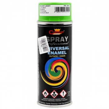 Эмаль аэрозольная Champion Color UNIVERSAL ENAMEL желто-зеленый глянцевый 400 мл