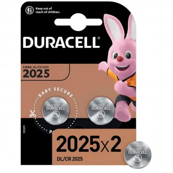 Батарейка Duracell CR2025 Lithium 2 шт