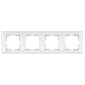 Ramă Panasonic Arkedia Slim WNTF0804-2WH 4 locuri albă