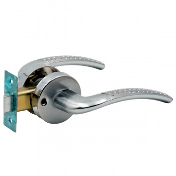 Mâner pentru ușă cu încuietoare de 45 mm, satin crom, EADER W026 SN/CP