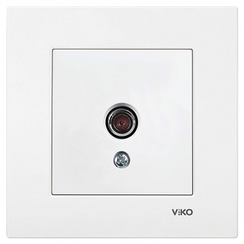 Розетка телевизионная VIKO белая 12DB Karre 90960060