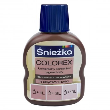 Coler Sniezka COLOREX maro închis №75 0,1 l