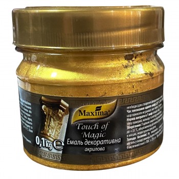 Vopsea lasifiantă Maxima auriu 0,1 l