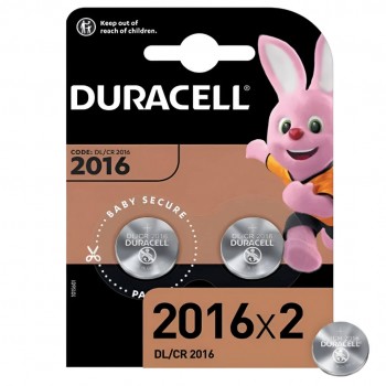 Батарейка Duracell CR2016 Lithium 2 шт