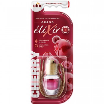 Ароматизатор для автомобиля подвесной флакон Elix Grand Elixir 8 мл Cherry W-SM008-CH