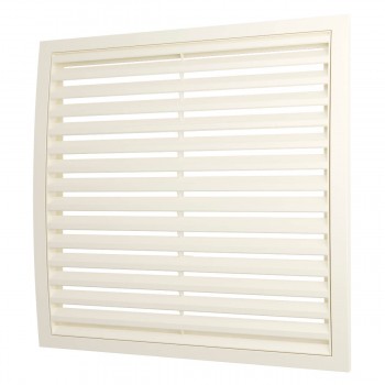 Grilă de ventilație din plastic ERA 150x150 mm ivory 1515RRN