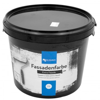 Vopsea cu latex pentru fațade Dr.Modem Fassadenfarbe F9 7 kg