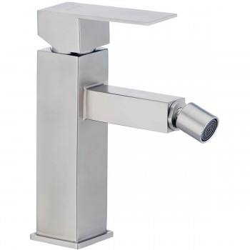 Baterie pentru bideu ZERIX KUB-002 monocomandă, din oțel inoxidabil