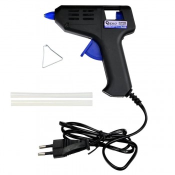 Pistol pentru clei GEKO G20102, 15 W, 7 mm, 230 V (170 °C, 2 bețișoare)