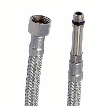 Furtun pentru apă flexibil pentru baterie Tucai 1/2 filet intern x M10 conector 60 cm L34 8871