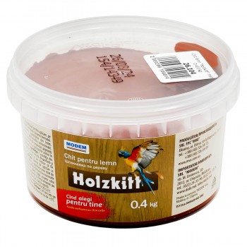 Шпаклевка по дереву Modem Holzkitt 0.4 кг красное дерево