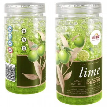 Ароматические гелевые шарики ELIX Jelly Pearls Lime 400 мл