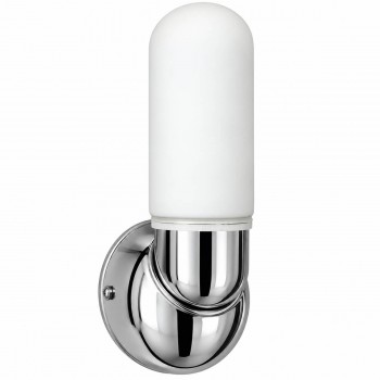 Aplică de perete pentru baie Horoz HL 891, E14, max. 40 W, IP44, crom