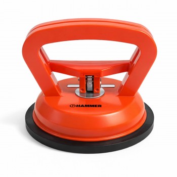 Присоска вакуумная для плитки и стекла Hammer одинарная, d.118 мм, 50 кг