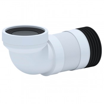 Гибкий удлинитель для унитаза 90° 280-550 мм ANI Plast K719R