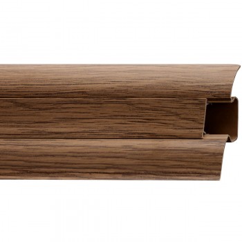 Plintă pentru podea din PVC Arbiton LM 55 26 Stejar Întunecat 55 x 26 mm, 2500 mm