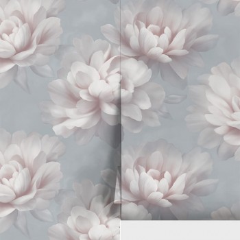 Tapet vinil pe bază de flizelină Wallsecret Comfort Mia 9114-25, albastru deschis, 1,06 x 10 m