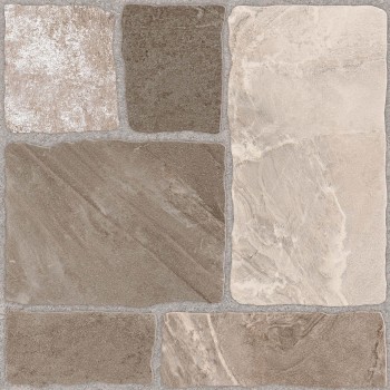 Керамогранит напольный Golden Tile Stone Brick бежевый SBV730 300x300 мм