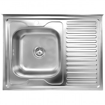 mojjka-kukhonnaja-flow-nerzhavejushhaja-stal-satin-800kh600kh160-mm-0-4-mm-1-chasha-s-pravym-krylom-f8060l-04-160e