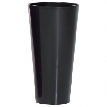 Цветочный горшок Prosperplast Tubus Slim антрацит (d.15 см; 3,3 л) для дома и офиса DTUS150-S433