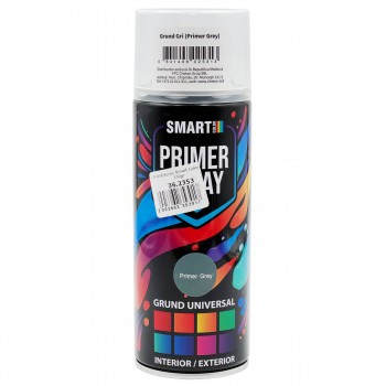 Грунт-спрей универсальный Smart Color, серый, 350 г (400 мл), быстросохнущий