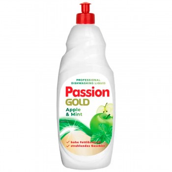 Средство для мытья посуды Passion Gold Apple & Mint 850 мл концентрированный гель