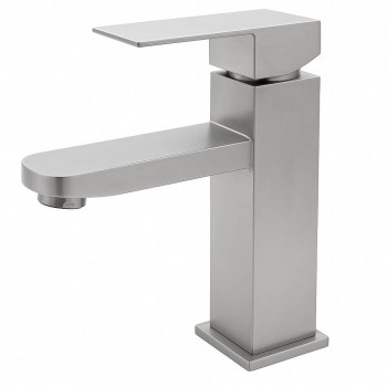 Смеситель для раковины Rubano Inox из нержавеющей стали (Арт. 27572)