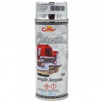 Краска Champion Color Spray Professional Chrome (400 мл; серебряный)