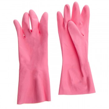 Mănuși din latex de uz casnic cu manșetă adițională M Profmet (art. 313842)