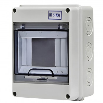 Щит распределительный для автоматов PANLIGHT 5 модулей, наружный, IP65, пластиковый