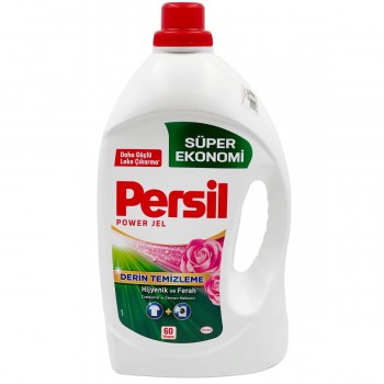 Гель для стирки Persil Power Gel Rose для белого белья, 3.9 л, 60 стирок