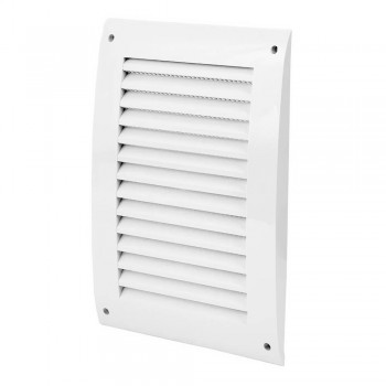 Grilă de ventilație din plastic Europlast 170x250 mm albă N25