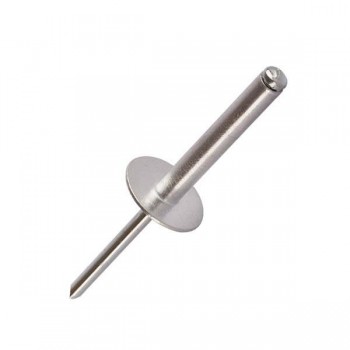 Nit cu cap mărit Lider aluminiu/oțel 4.8x14 mm, 25 buc (Art. 036324)