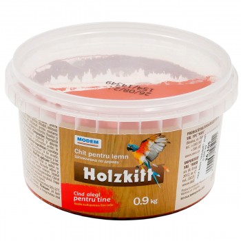 Шпаклевка по дереву Modem Holzkitt 0.9 кг красное дерево